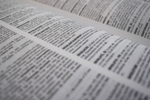 French dictionary, useful for French to English translation